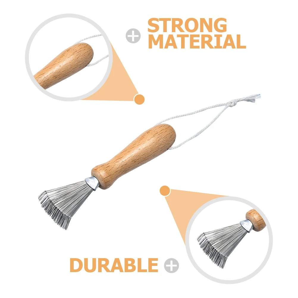 Strumento per la rimozione della spazzola per capelli, rastrello per la pulizia del pettine, design forte e compatto per i viaggi a casa, comoda depilazione veloce ed efficiente