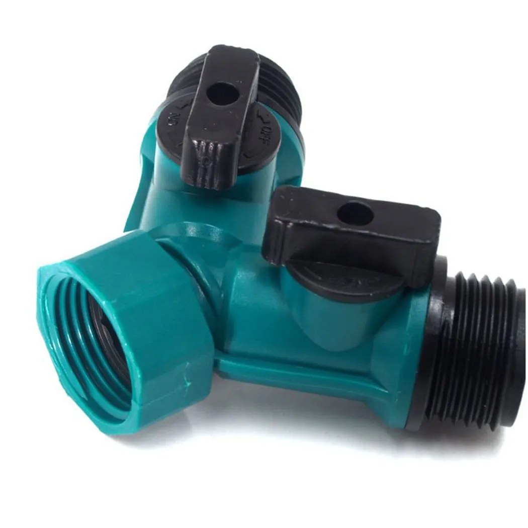 2 Way Garden Hose Splitter For Gardening,cleaning, Irrigation,car Washing And Sprinkling,etc Y-Type Watering Connector Connector