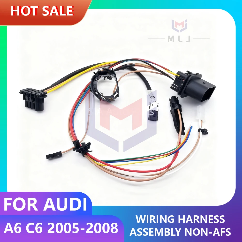 

Новый без AFS подходит для Audi A6 C6 2005-2008, ксеноновые фары, внутренний жгут проводов, жгут проводов в сборе, без AFS