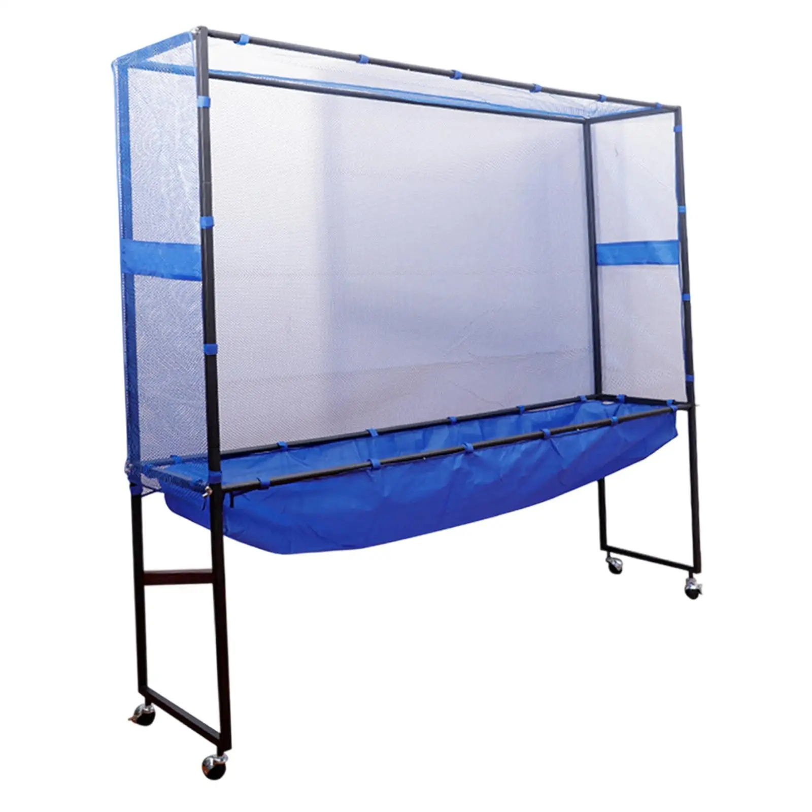 

Table Tennis Accessories Portable Ball Pickup Net Rolling Stand for Efficient Training and Club Practice