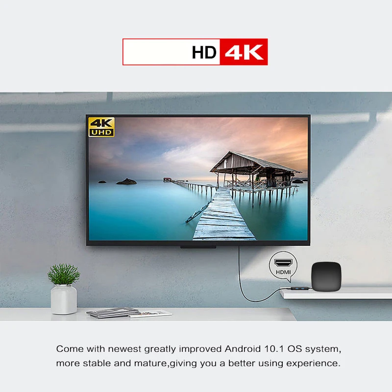 D9 TV Box Media Player 4G 5G WiFi 8GB 128GB Amlogic 905 L2 Quad core 4K HD 3D 1080P video Smart Android IPTV set-top box