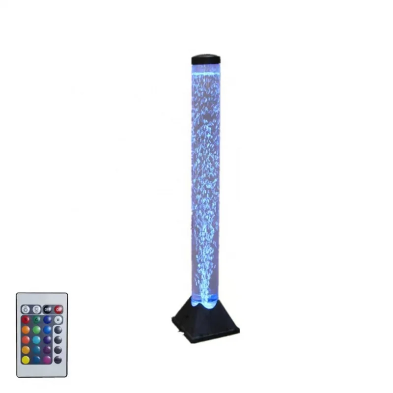 custom.Customized Modern Acrylic Bubble LED Light Tube Hot Sale Movable Decor Lamp with Effect Panel Technics
