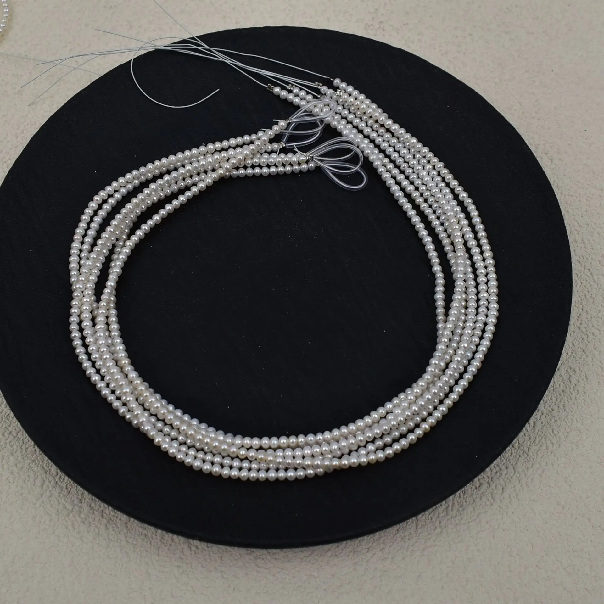 

AAA Natural Freshwater Pearl Strong Light Flat Pearl Beads for DIY Necklace Bracelets Jewelry Making Handicrafts Accessories