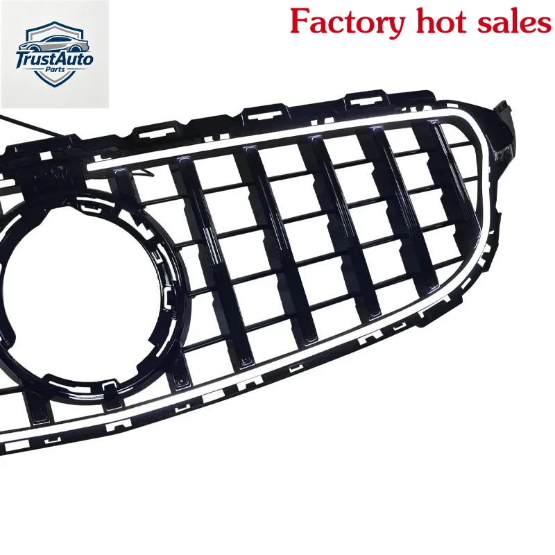 TrustAuto Store SalesAccsori Upgr Front Car Grille Luminous GT Model Style With Lights Modified Parts Set High Quali