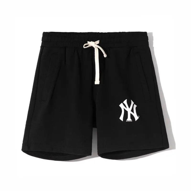 

New Era Mlb New York Yankees Logo Letter Drawstring Casual Shorts, Unisex