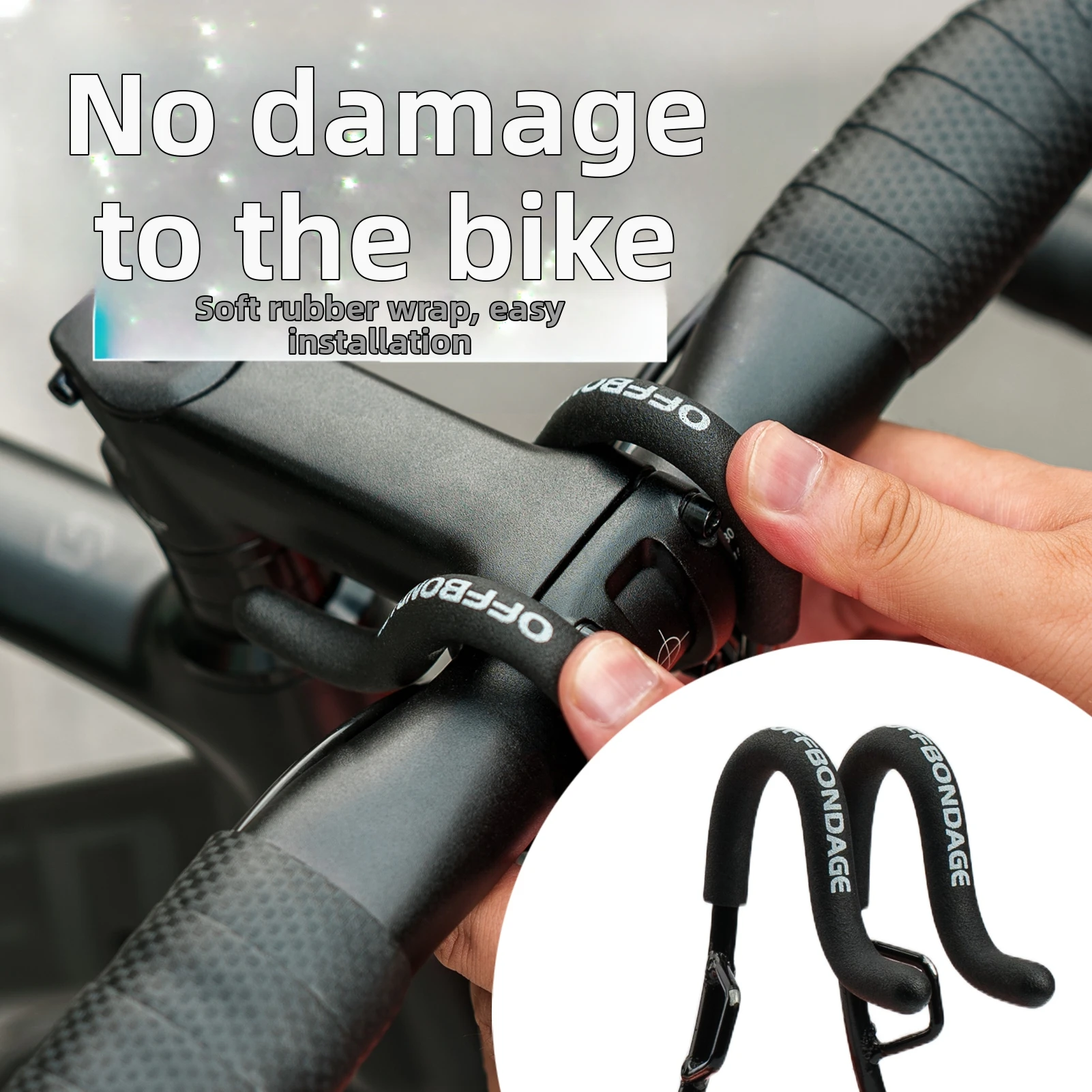 OFFBONDAGE Fiets Voorrek Aluminium Fiets Cargo Bagagedrager Rack Voor Mountainbike Elektrische Fiets Weg/Vouwfiets