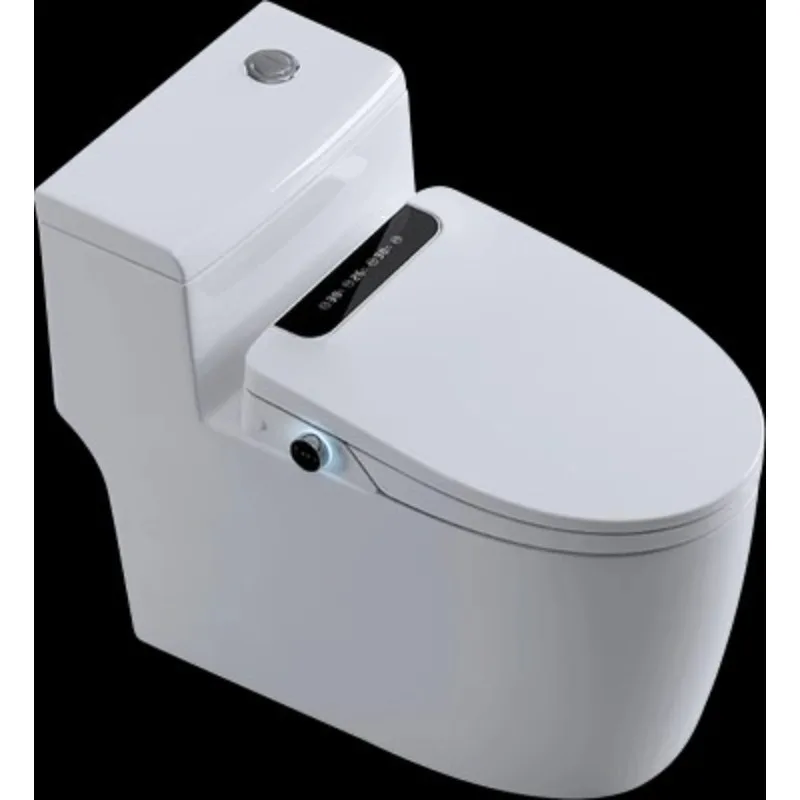 Smart toilet integrated toilet with water tank for household use, odor proof and silent, super vortex type large pipeline