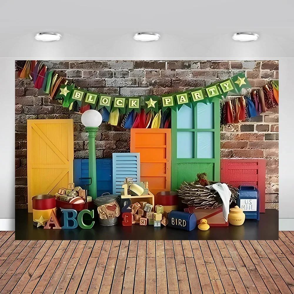 

Photography Background Back To School ABC Globe Pencil Book Children Birthday Portrait Decor Backdrop Photo Studio Prop