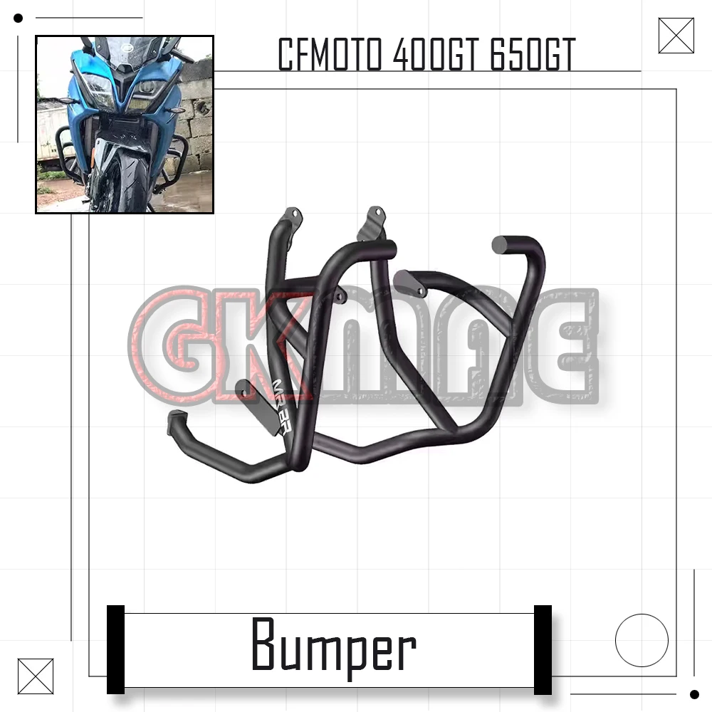 

New For CFMOTO 400GT 650GT GT 400 650 Motorcycle Modified Bumper Guard Crash Bars Fit CF400-5 CF650-8