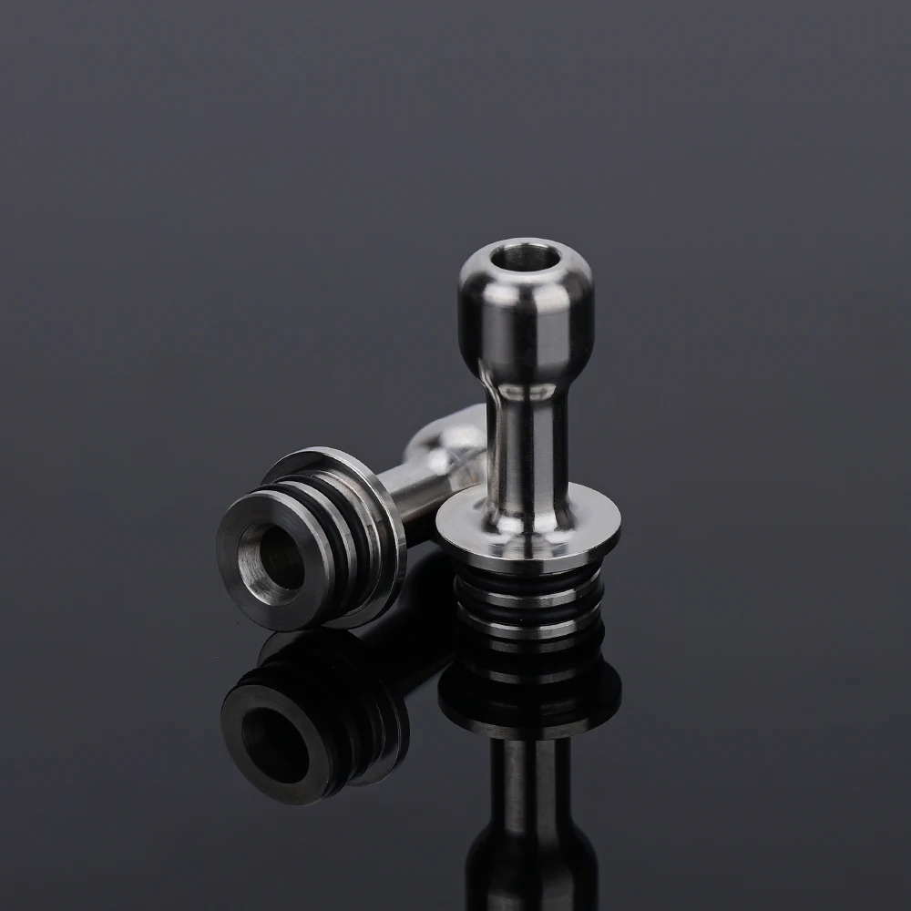 Wolfcoolvape 510 drip tip mtl vape 316ss 510 mtl drip tip for taifun gtr rta Flash-e-Vapor V4.5S+ rta