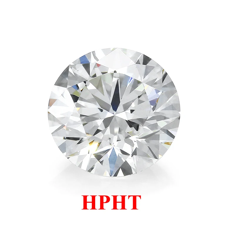 Lab Grown Diamond 0.5ct-2.0ct D White VVS1/VS1 Clarity HPHT 3EX round Shape Loose Stone NGIC Certified