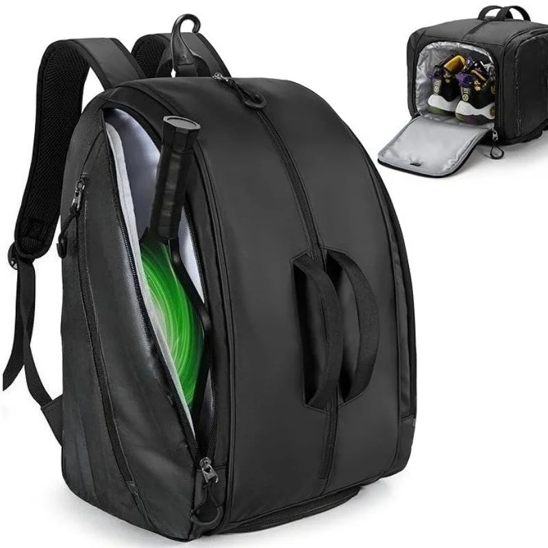 Spot New Men's and Women's Ball Bags Racket Storage Backpacks Waterproof and Easy To Wipe with Shoes Compartment Backpacks