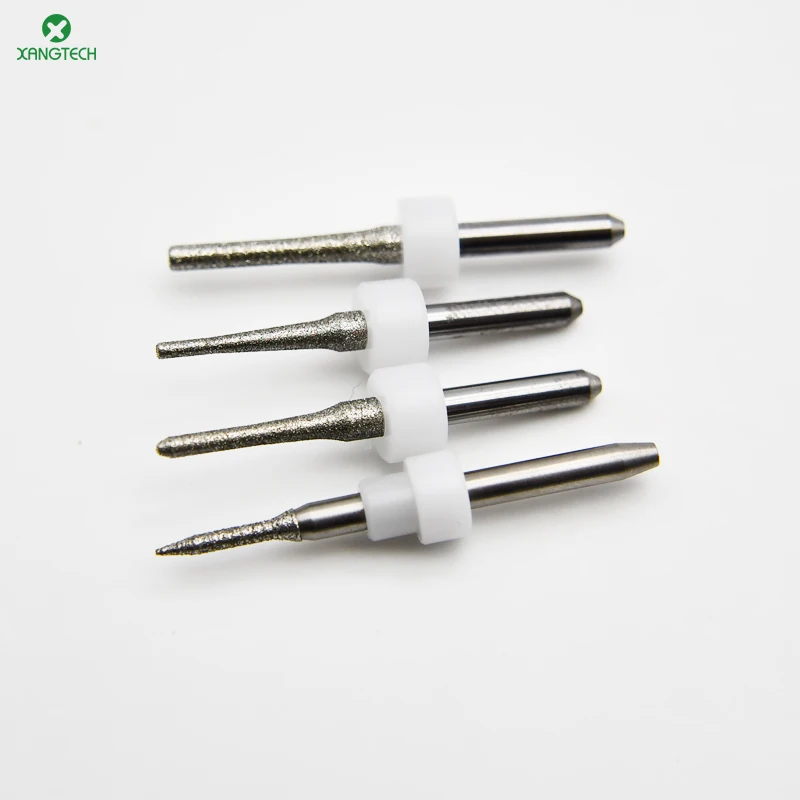 0.6/1.2/1.4/2.2mm Glass Ceramic Wet Milling Burs For Sirona MCX5 Cad Cam System