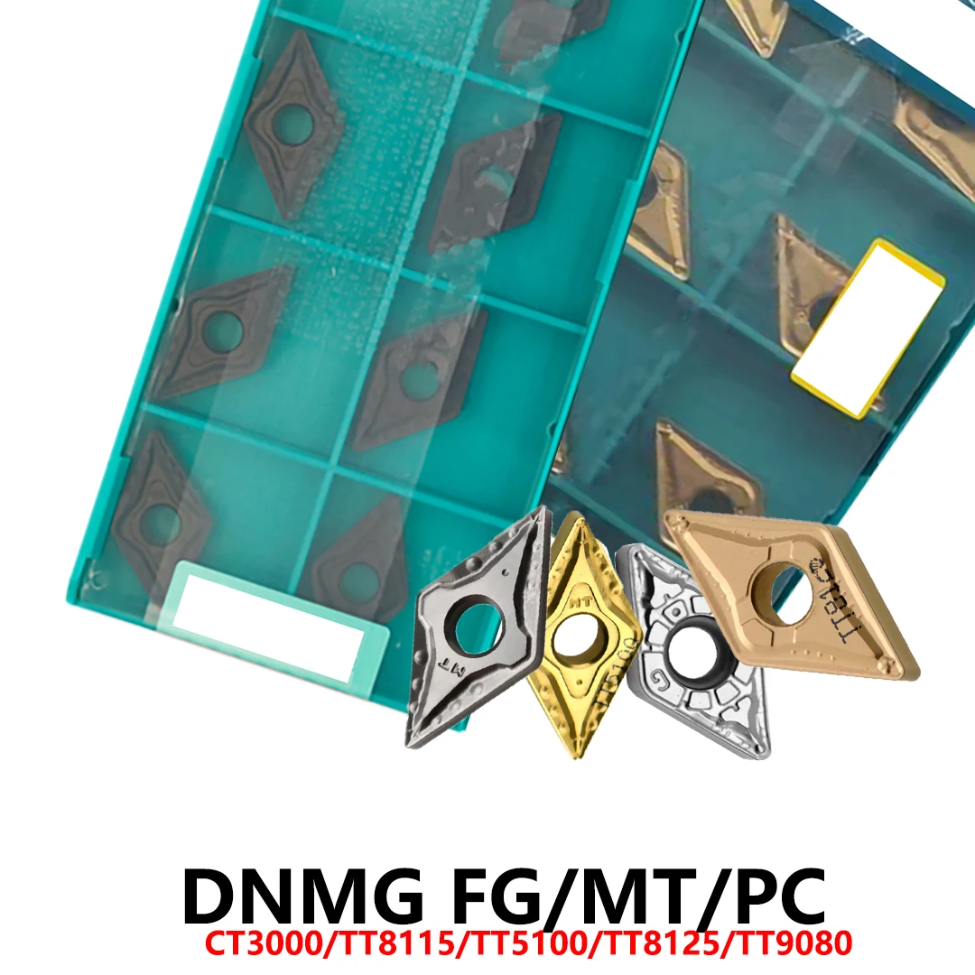 

Оригинальный DNMG110404 DNMG110408 DNMG150404 DNMG150408 DNMG150604 DNMG150608 FG MT PC TT8115 TT8125 Твердосплавные вставки DNMG Инструменты с ЧПУ