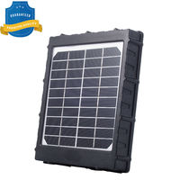 Trail Camera Solar Panel with 3W 8000mAh 5V 12V 9V 6V Output Solar Charger Kits for Security Camera Outdoor Use