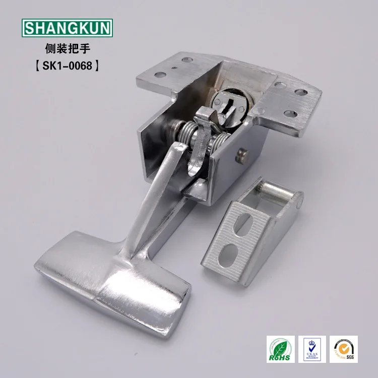 Shangkun SK1-0068 industrial zinc alloy mechanical door lock oven test box sealed box side mounted door handle handle