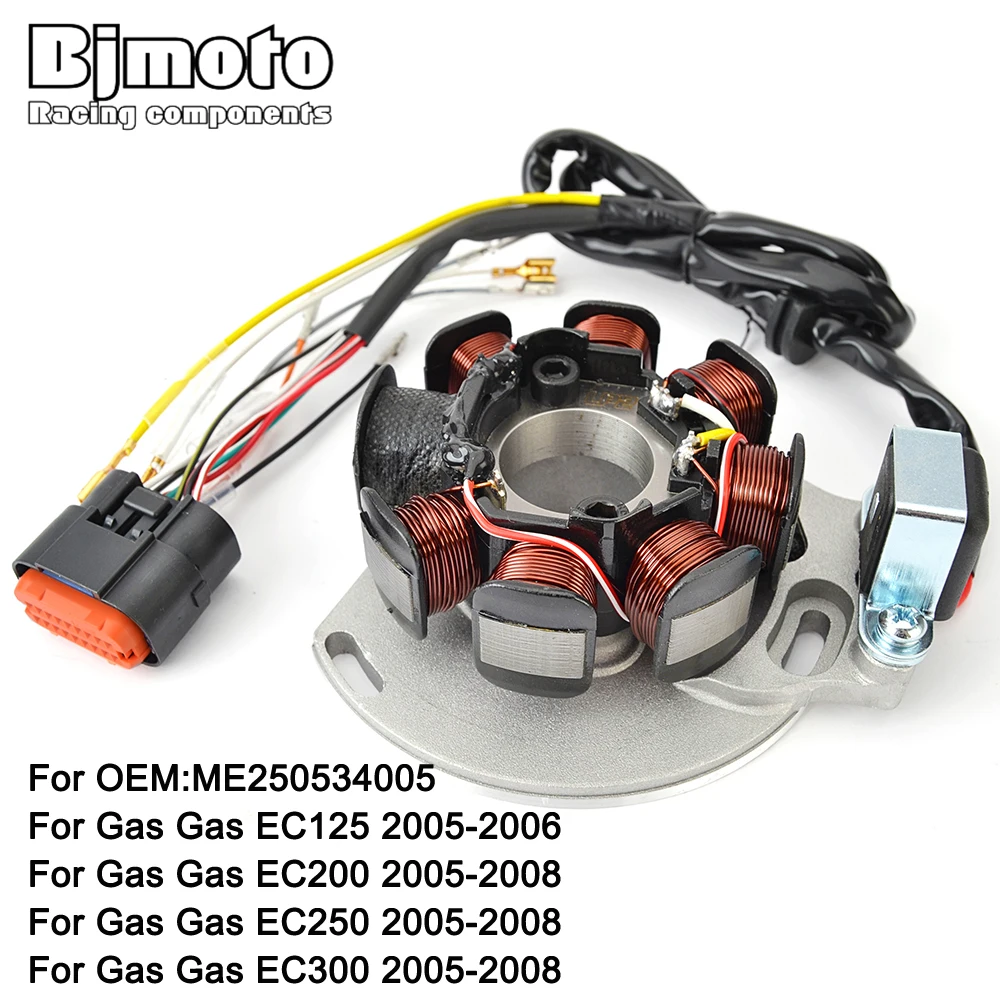 Motorcycle Stator Coil For Gas Gas EC125 2005-2006 EC200 EC250 EC300 2005-2008 ME250534005