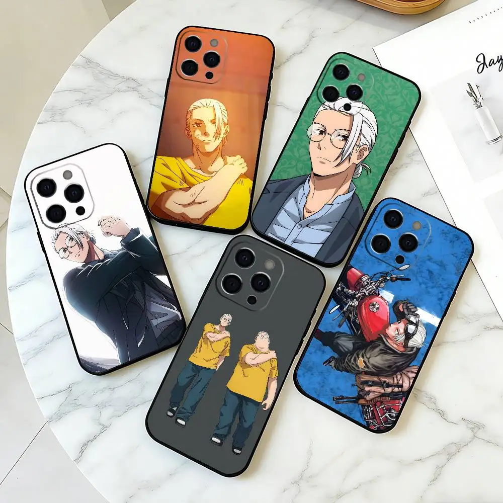 

S-Sakamoto D-Days P-Popular Anime Phone Case For iPhone 17, 16,15,14,13,12,11 Plus,Pro Max, Others Soft Black Cover