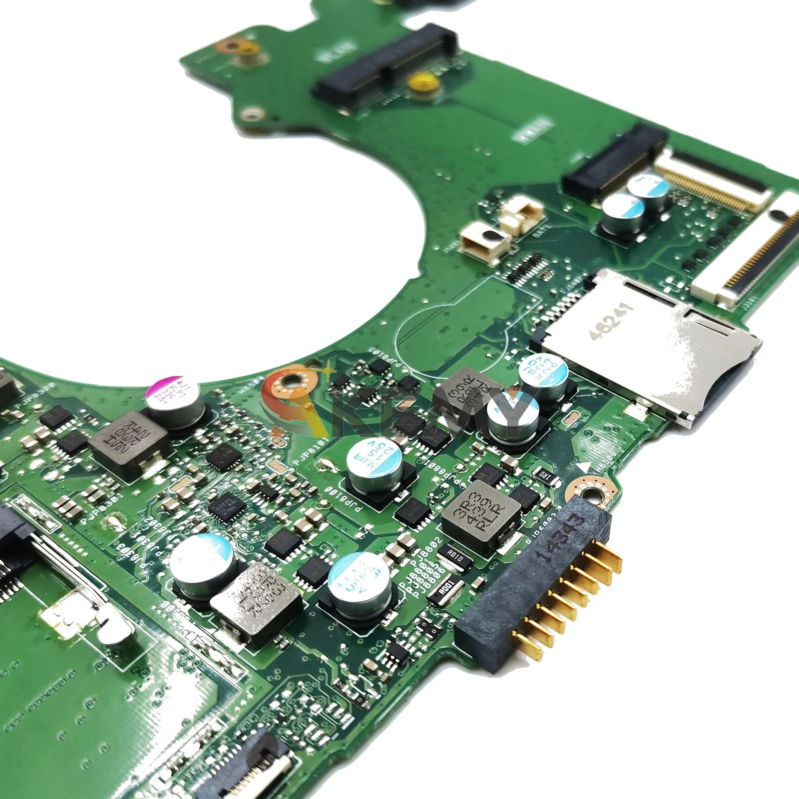 Placa-mãe para laptop pu301la, placa principal para notebook asus vivobook pu301la pu301l com cpu i3 i5 i7 100% testes ok envio rápido stk