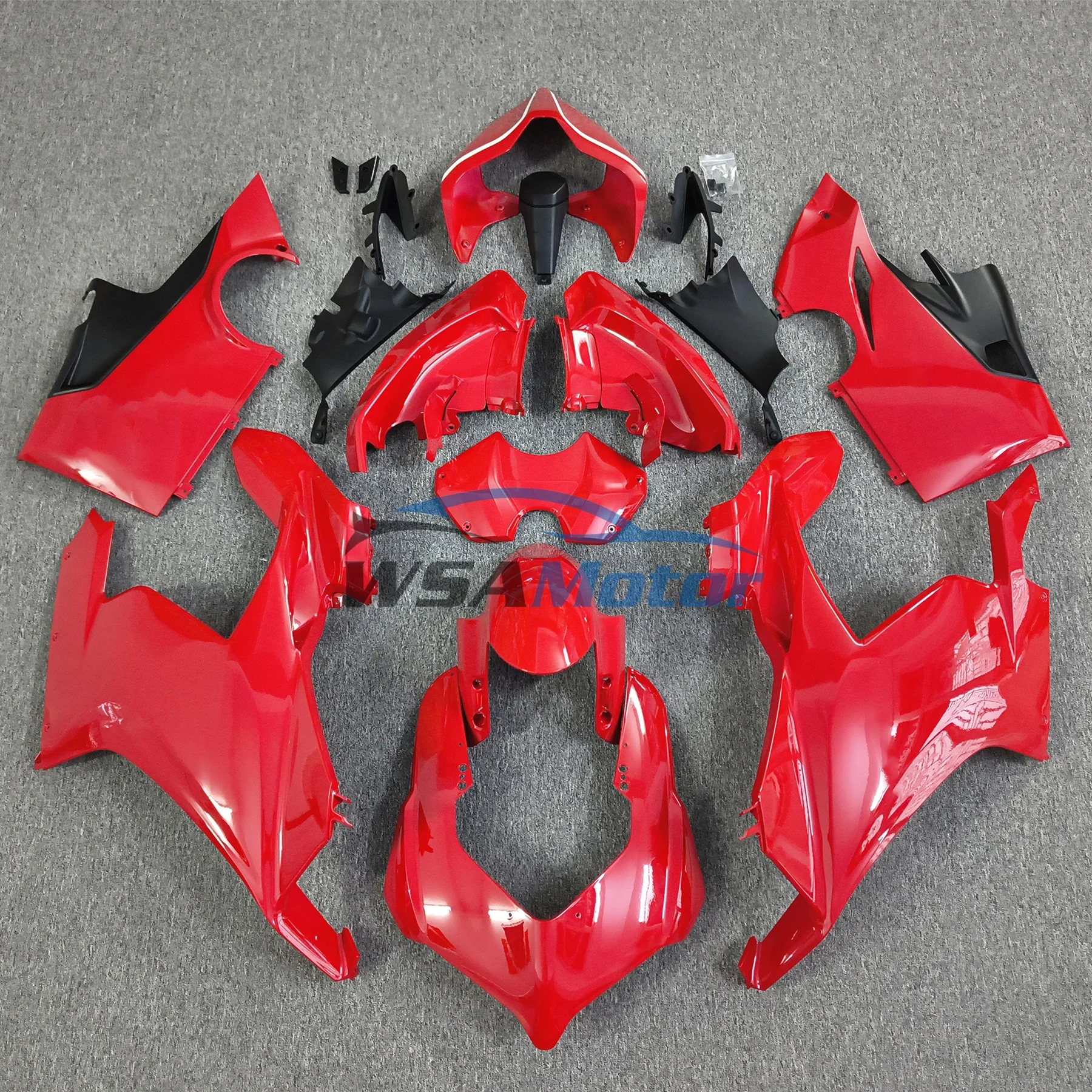 For DUCATI Panigale V4 V4S 2017 2018 2019 2020 Carbon Painted Modified Parts Fairing Kit Motorcycle Accessories 4