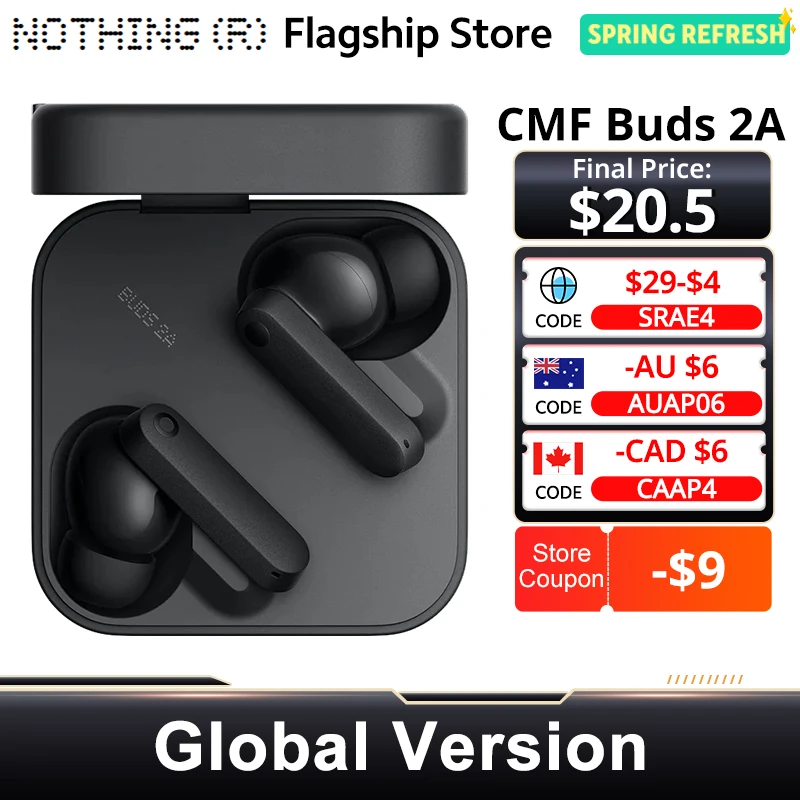 **אוזניות CMF Buds 2a גרסה גלובלית**