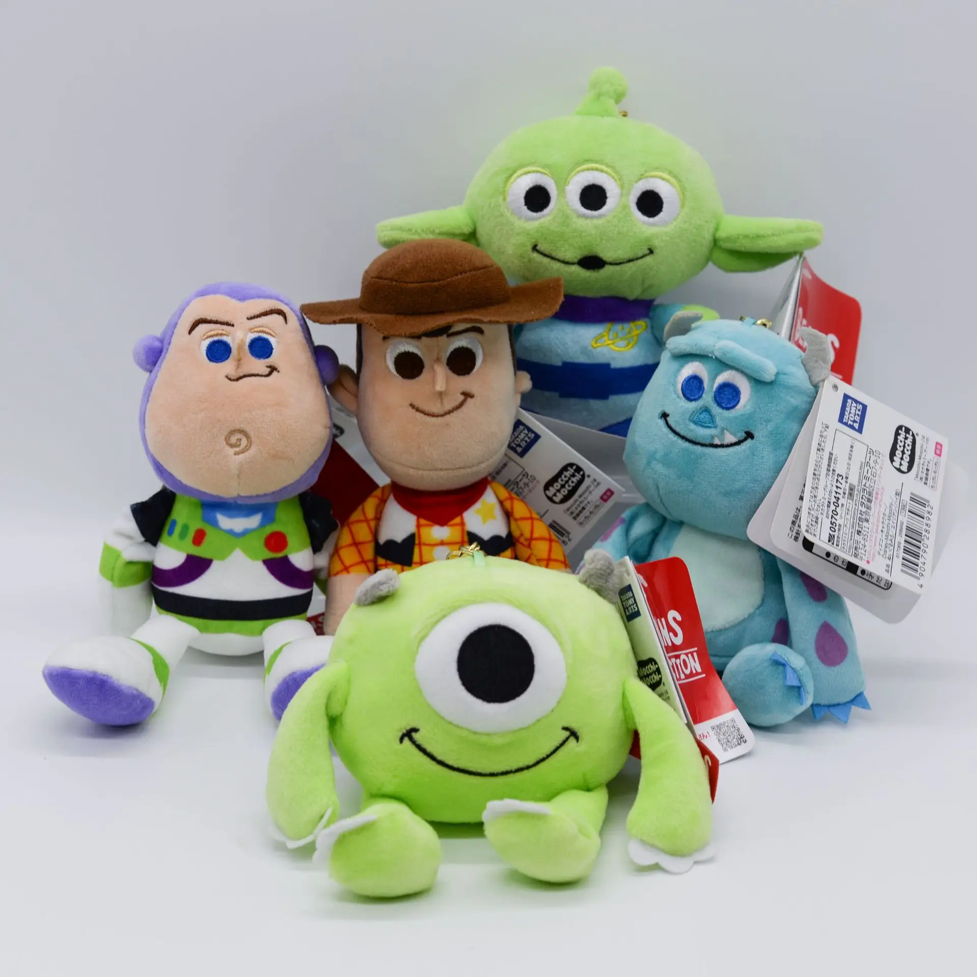 18cm Disney Toy Story 4 Woody Buzz Lightyear Plush Toy Cartoon Anime Stuffed Dolls Pendant Cartoon Doll Home Decor Xmas Gifts