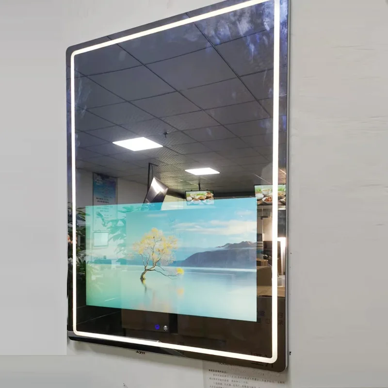 Mirror all-in-one machine, makeup magic mirror Android network advertising machine,