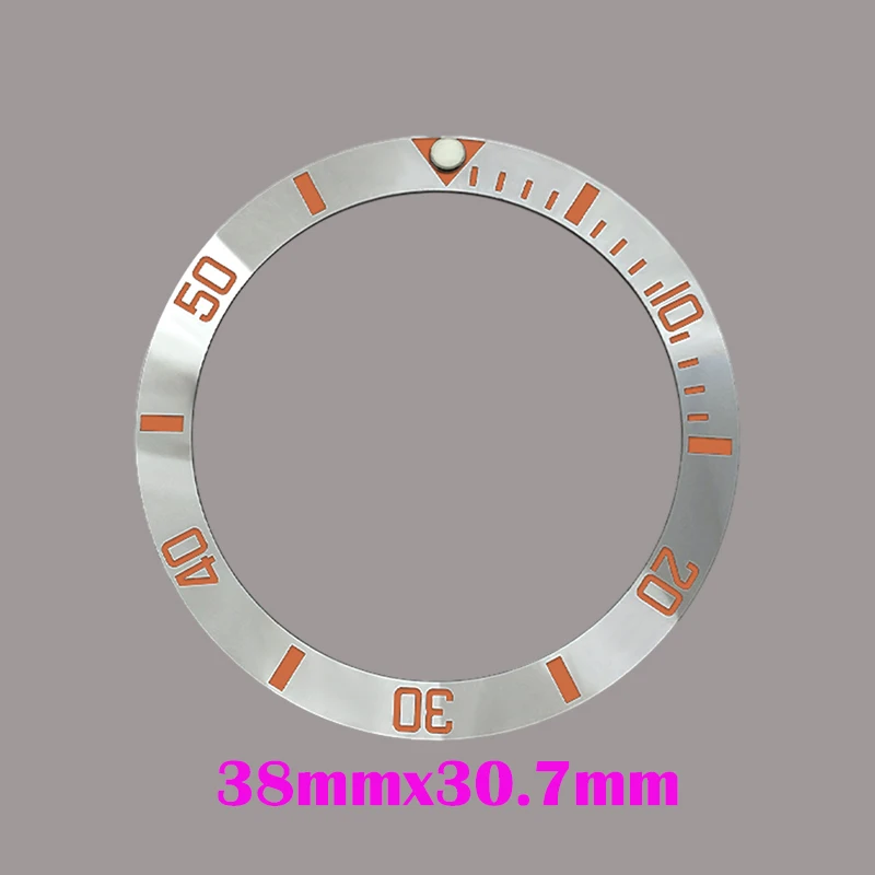 

38x30.7mm High Quality Curved Ceramic Bezel Ring Fit for SKX007 SKX009 SRPD SUB Watch Case NH35 NH36 Movement Men Watch part