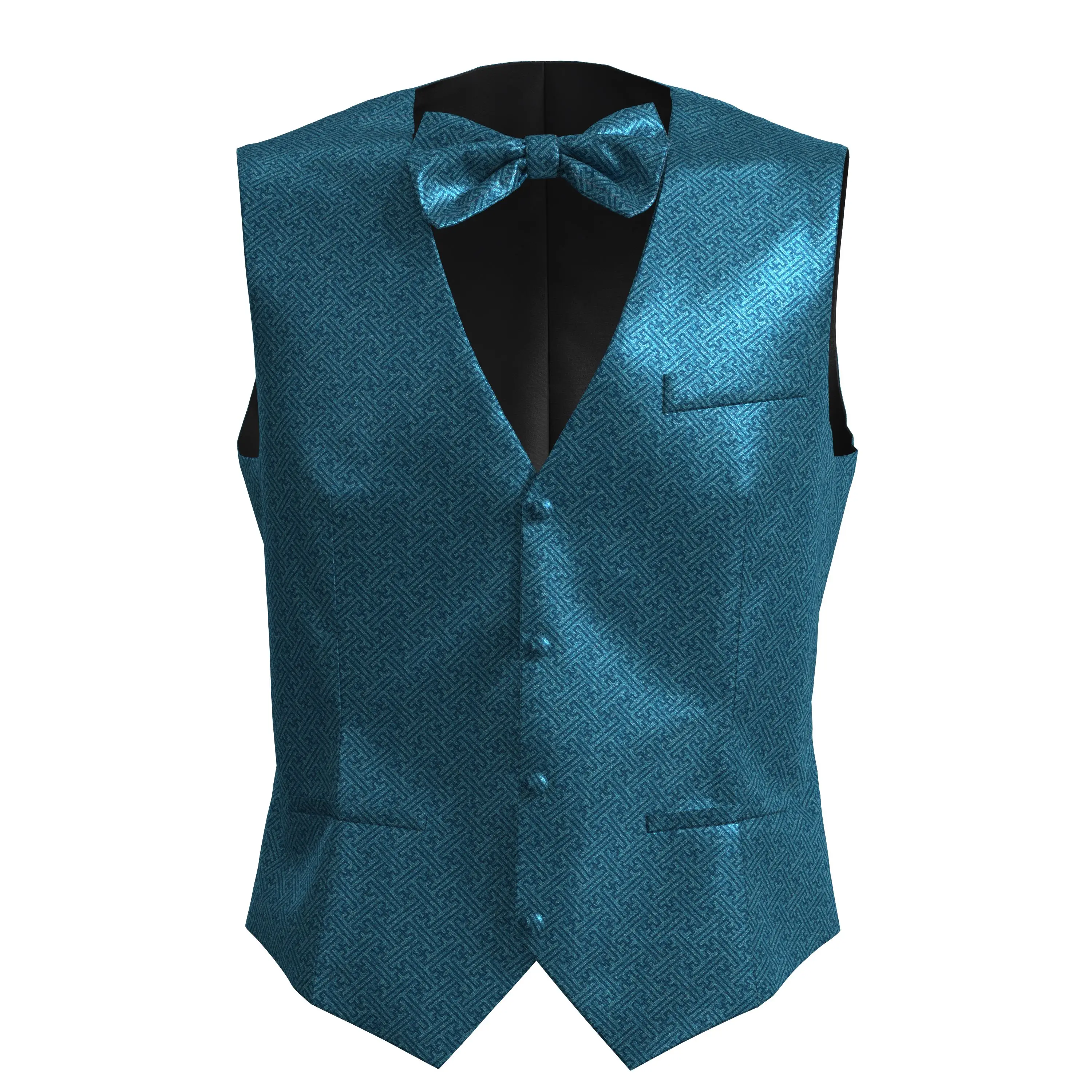 Jacket Vest Business Party Men Suits Wedding Men Custom Mens Top Vest Jacquard WYN2197