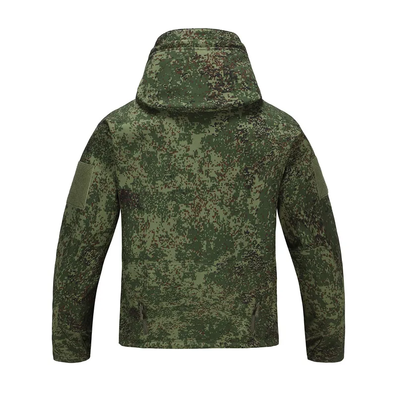 زي موحد تكتيكي مموه للصيد ، جاكيت مضاد للماء ، ملابس عمل من القطن ، جاكيت دافئ ، مقاوم للرياح ومقاوم للماء ، ملابس شتوية