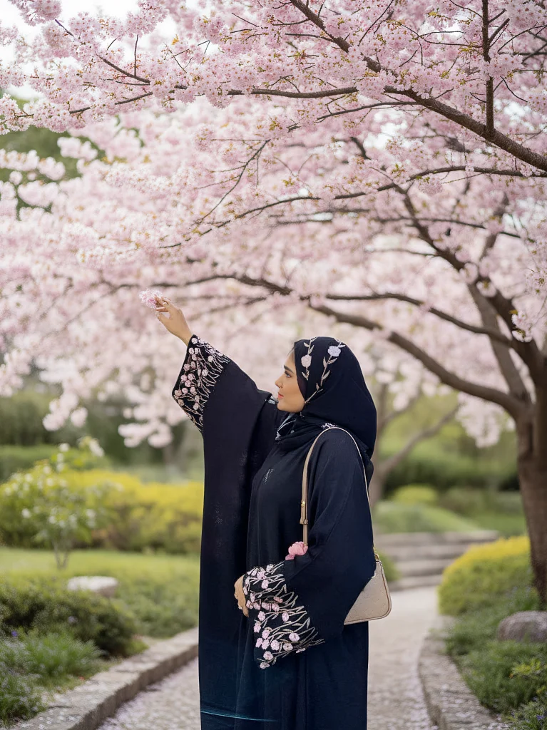 

Luxury Embroidery Kimono Abaya Dubai Muslim Black Flower Saudi Open Abayas for Women Hijab Dress Kaftan Islamic Clothes Ramadan