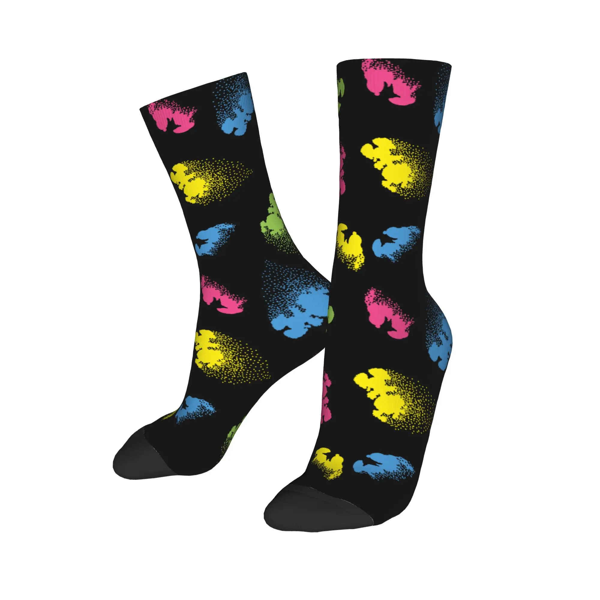 Snoopys Cartoon Socks Men Women Polyester Funny Happy  Socks Hip Hop Spring Summer Autumn Winter Middle Tube Socks Gift
