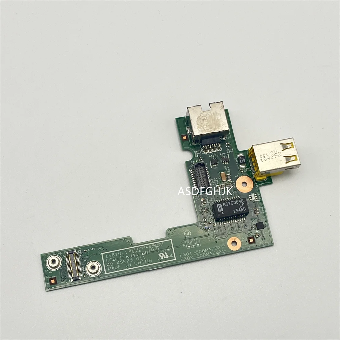 

Оригинальный разъем для Lenovo Thinkpad L430 USB RJ45 Ethernet-порта 04W3743 0B66405 48.4SE25.011 100% идеальная работа