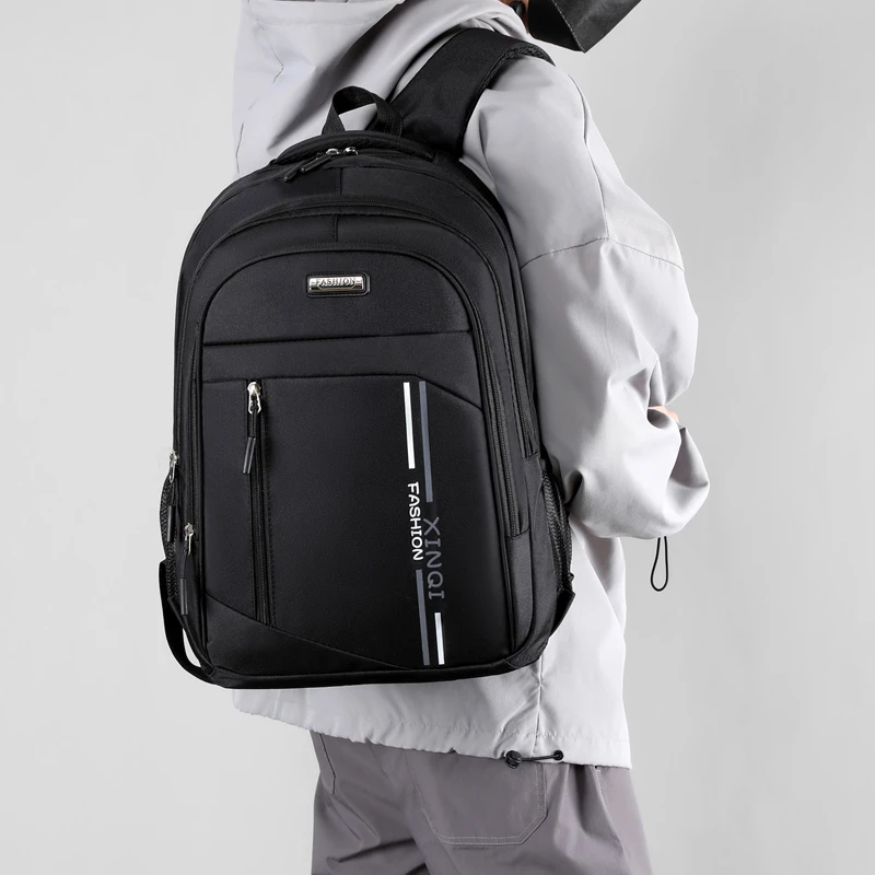 حقيبة ظهر للسفر ذات سعة كبيرة للرجال | جيوب متعددة بسحاب، وأشرطة كتف مبطنة | حقيبة كمبيوتر محمول للأعمال والعطلات #2