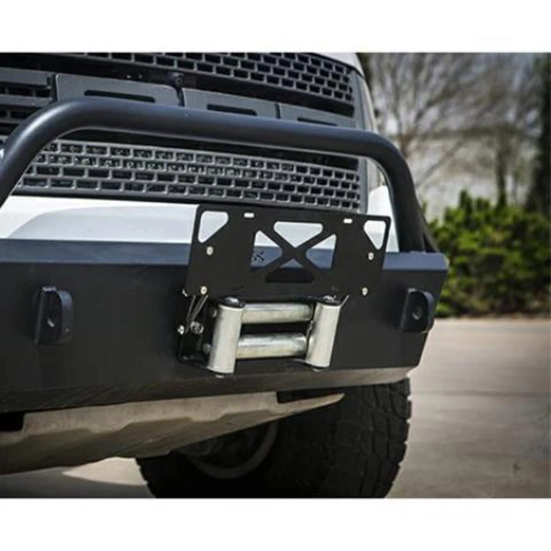 Sliding Flip-Up License Plate Bracket Offroad Mod Flipper Fit Jeep Wrangler F150 Tundra BJ40 Car Modification Accessories - view 6