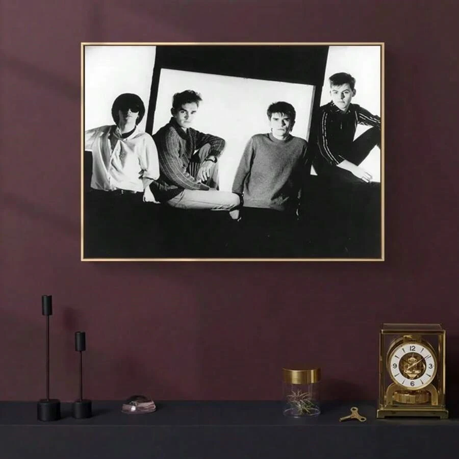 Classic Rock Band The Smiths Hot Singles The Queen Is Dead Canvas Prints Hip-hop Wall Art Poster for Living Room Bar Music Decor