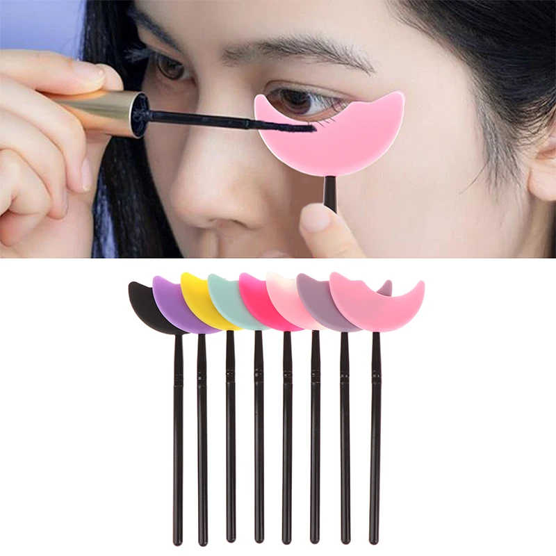 1pcs Silicone Eyeliner Auxiliary Artifact Cosmetic Products To Draw Eyeliner Eyebrow Lipstick Auxiliary Tool