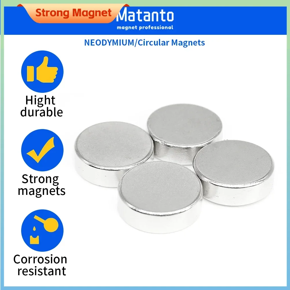 

15x5 Super Powerful Strong Magnetic disc Magnets 15mmx5mm Permanent Neodymium Magnets 15x5mm Round Magnet 15*5