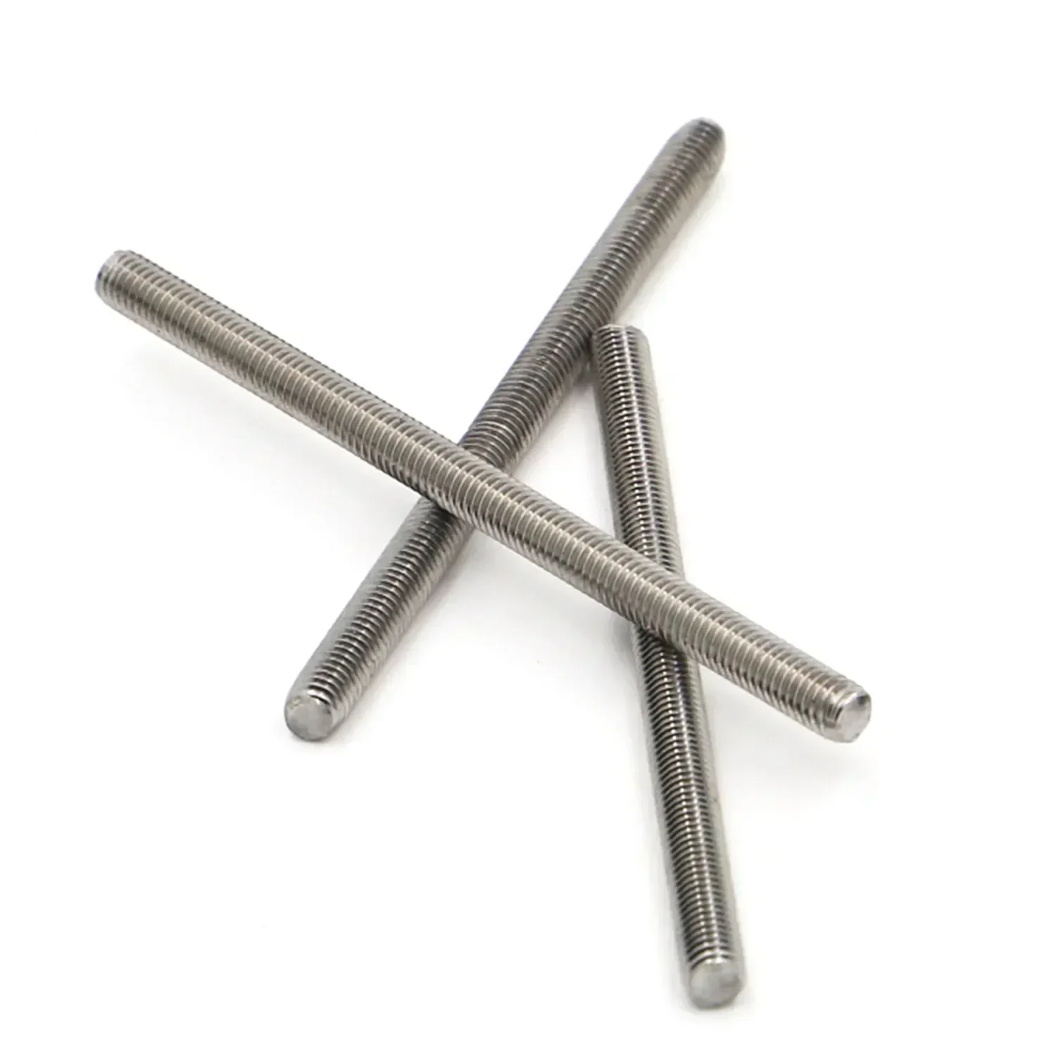 304 Stainless Steel Fully Threaded Rods Bar DIN975 Studs Screw Rod Wire M3 M4 M5 M6 Screw Rod Length 16mm 20mm 30mm 50mm 100mm