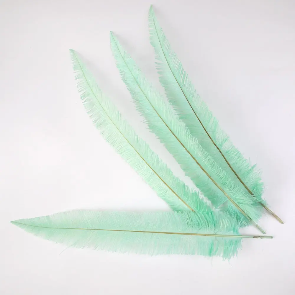 

10PCS Trimmed Ostrich Feathers 40-45cm for Diy Wedding Table Centerpiece Home Vase Decoration Crafts High Quality Thin rod