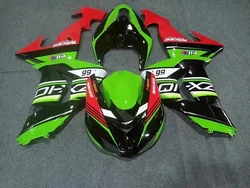Brand new injection Fairing kit for Kawasaki ZX-10R 2006 2007 green black white red bodywork fairings Ninja ZX10R 10r 06 07
