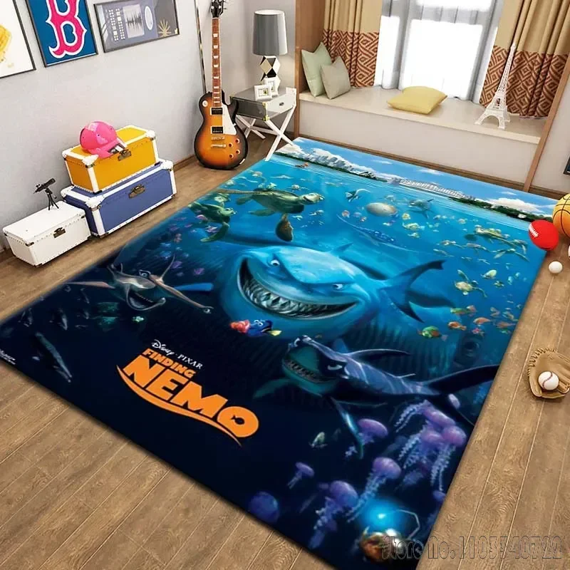 Детский коврик для игровой комнаты в поисках Nemo, ковры 80x120 см, декор для детей, напольный коврик для гостиной, детской спальни