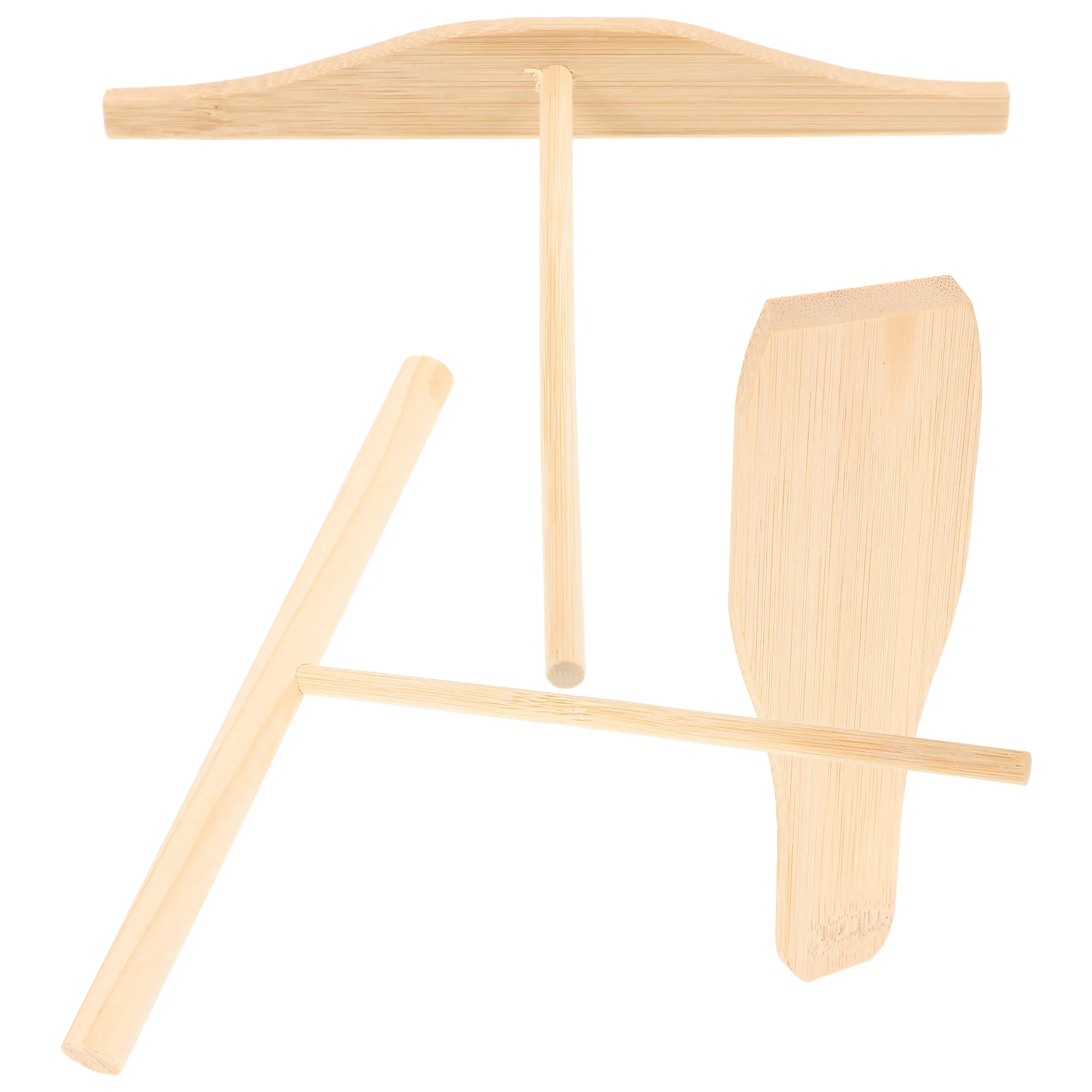 

1Set Wooden Crepe Spreader Pancake Making Kit Nonstick Pans Easy Operate Delicious Pancake Kitchen Supply Crepe Spreader