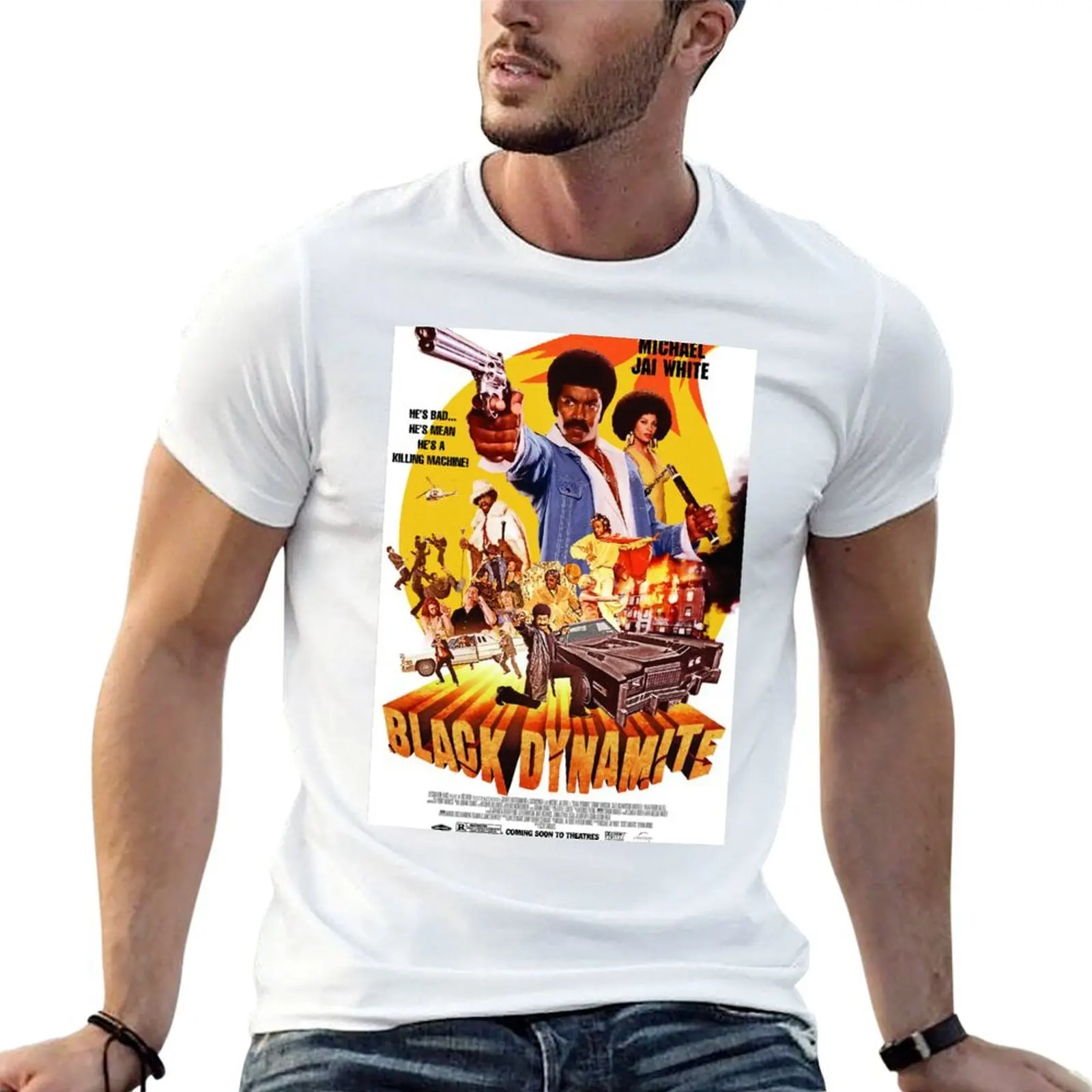 

Black Dynamite 1 T-Shirt t shirt man casual t shirt man luxury T-Shirt