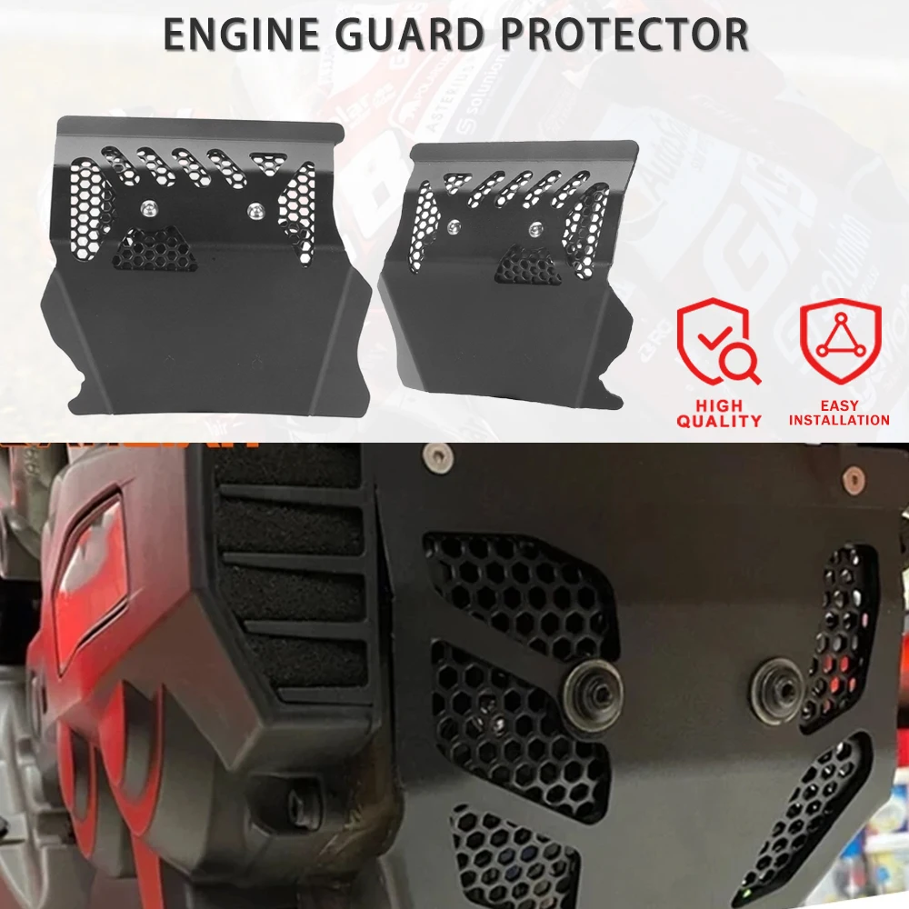 

Для Ducati Multistrada 1260 1200 Enduro/Pro 2016 2017 2018-2021 мотоциклетная передняя защита двигателя, перегородка, защита корпуса двигателя