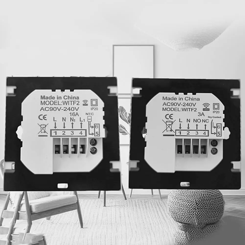 

Энергоэффективное решение для нагрева, термостат для удаленного доступа, термостат с сенсорным управлением, ЖК-сенсорный экран, варианты еженедельного программирования