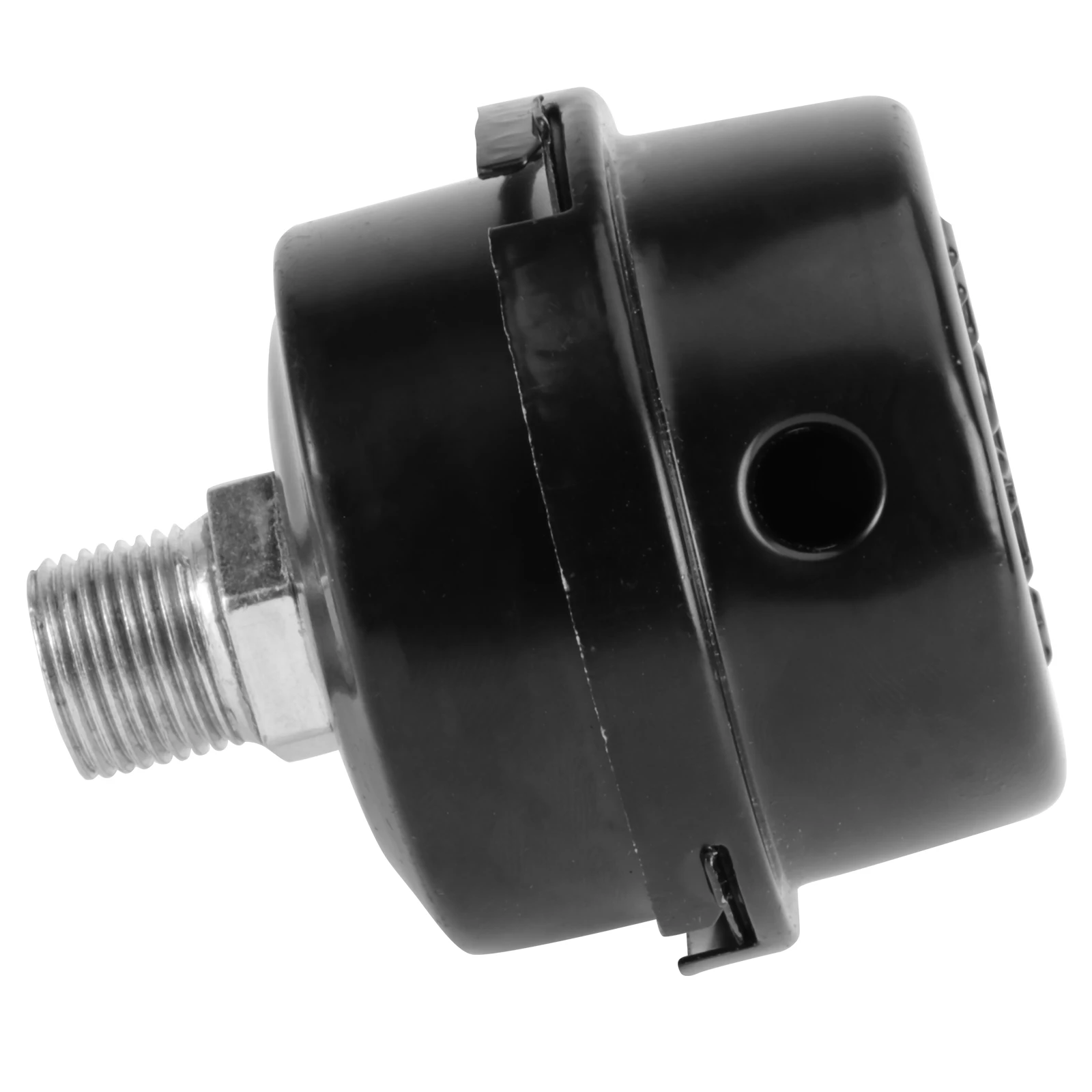 

Oil-free Air Compressor Intake Muffler for Noise Filter Machine Iron Shell Black