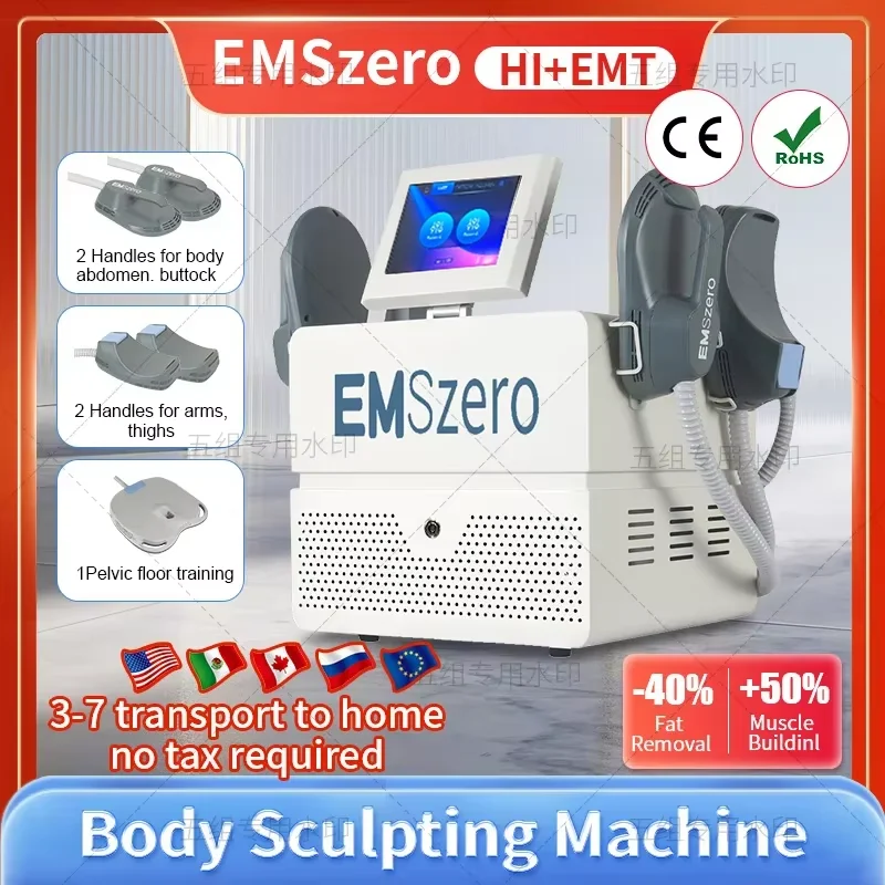 Emszero RF Body Sculpting Slimming Electromagnetic Muscle Stimulation Professional Reducing Fat Machine