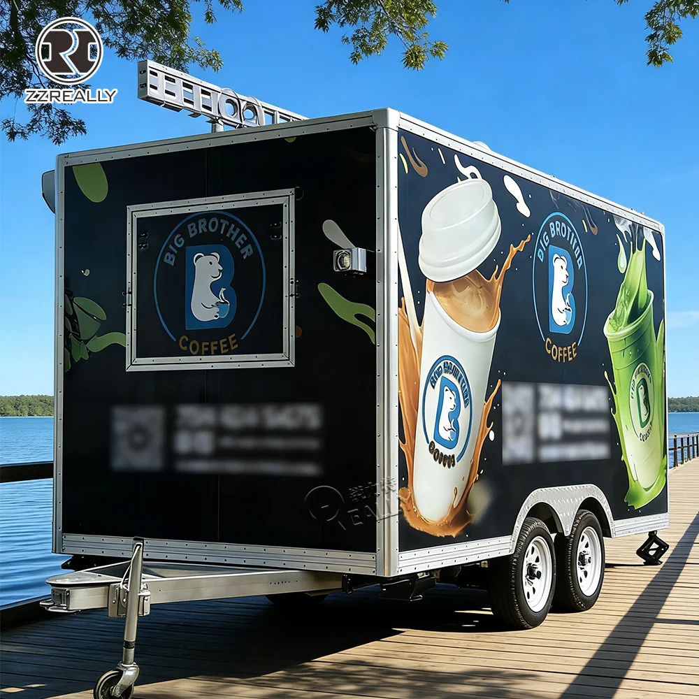 

Mobile Bbp Food Truck Full Kitchen Equipment Outdoor Portable Catering Trailer Custom Portable Food Trailer For Sale