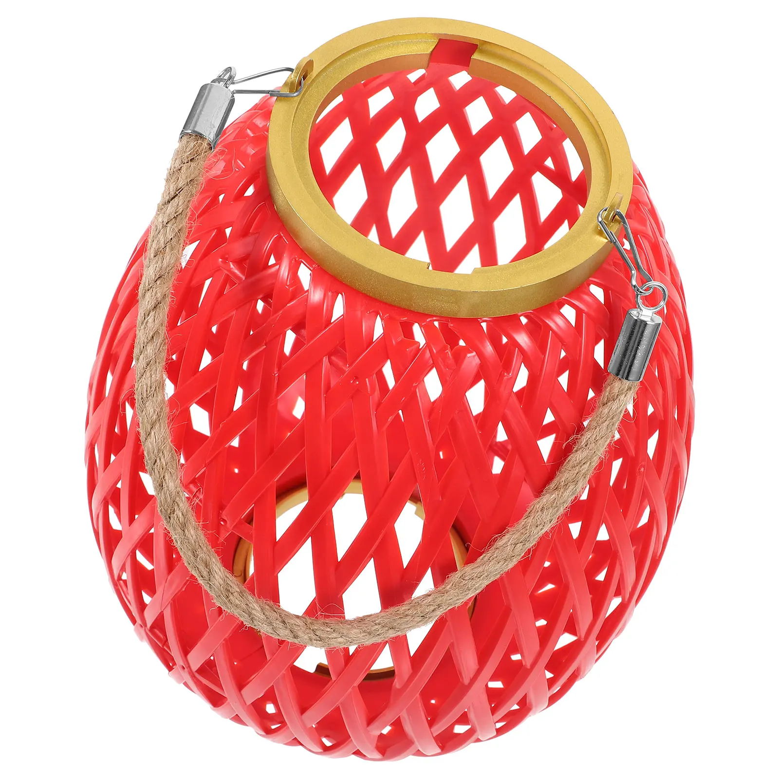 

Bamboo Lampshade Modern Fabric Simple Light Chandelier Lampshades Small Plastic Handmade